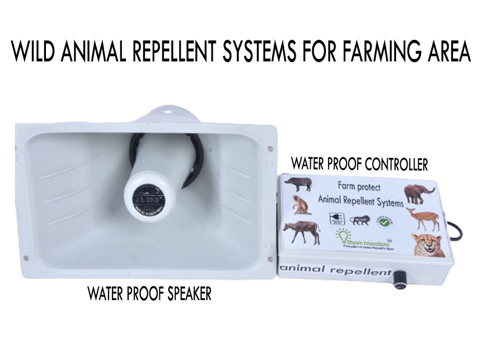Animal Repellent System – Electronic Pest Deterrent for Home & Garden
