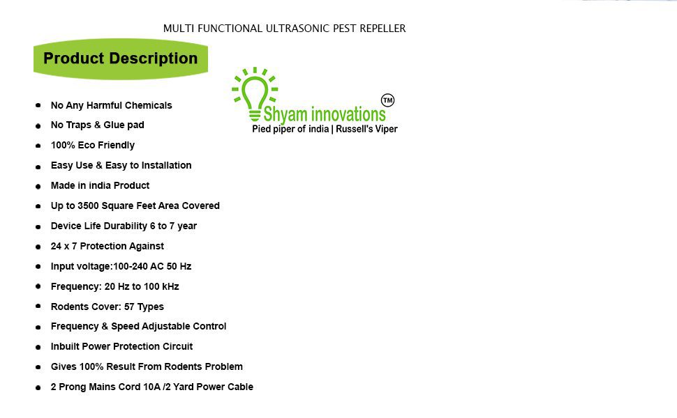 Ultrasonic Bat Repellent System - Image 5