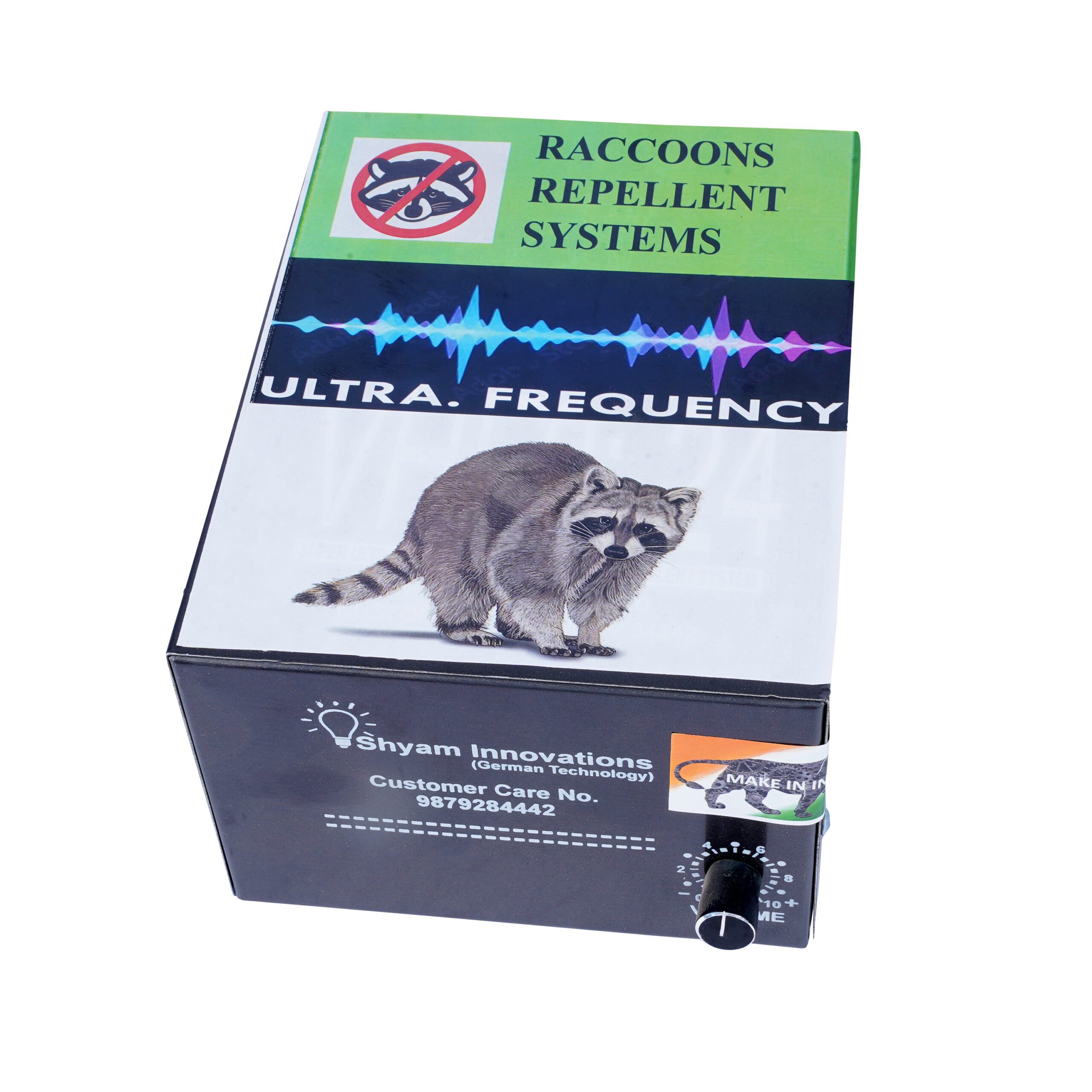 Ultrasonic Raccoon Repellent System
