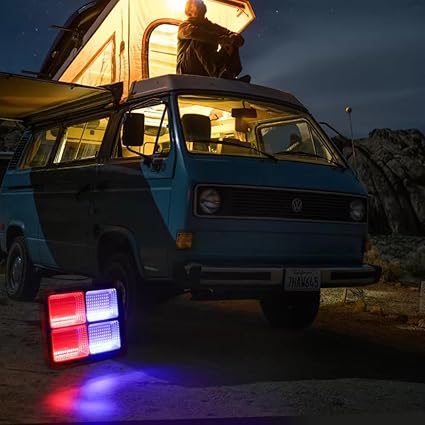 GlowBase Solar LED Flood Light, 100W, 16500 mAh Rechargeable, Waterproof Outdoor Light for Farms, Garage, Camping - Image 6
